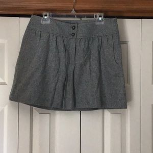 GAP Wool A-Line Mini Skirt